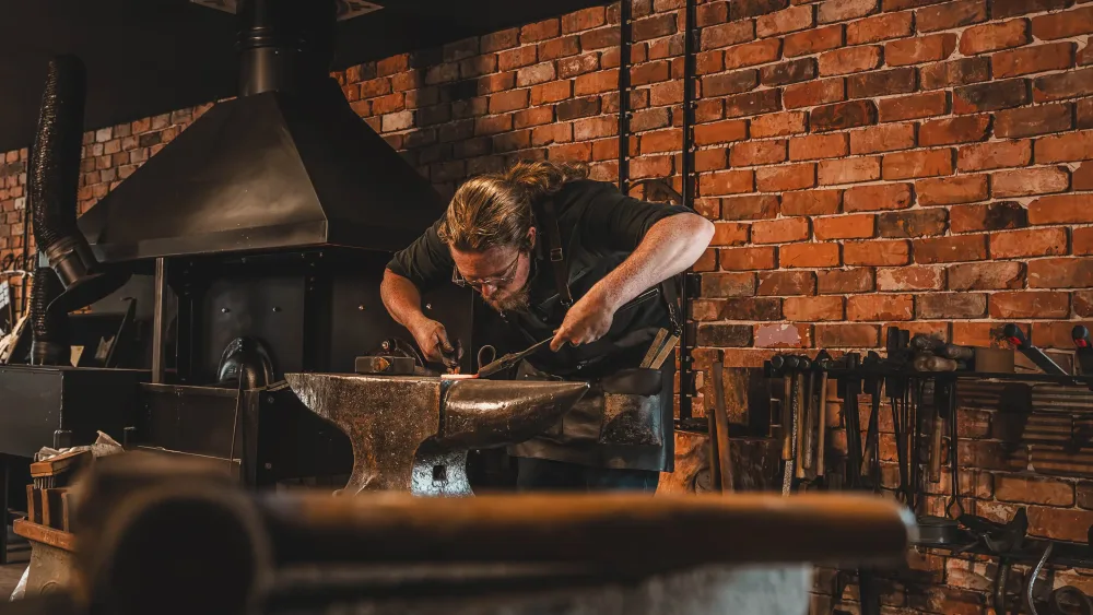 Blacksmithing in Gretna Green