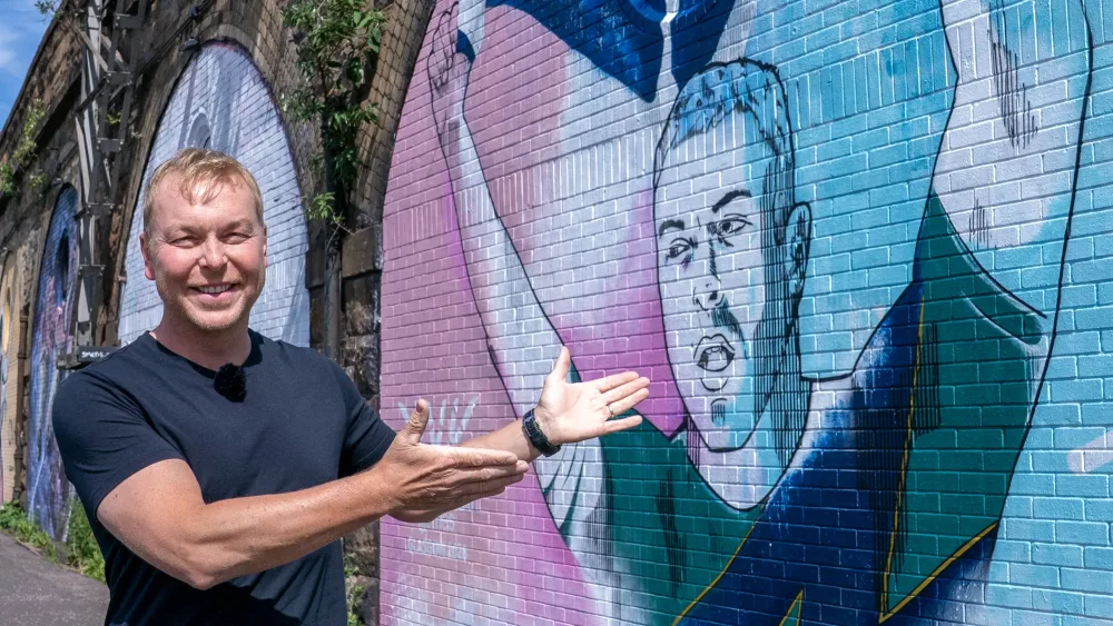 Sir Chris Hoy mural