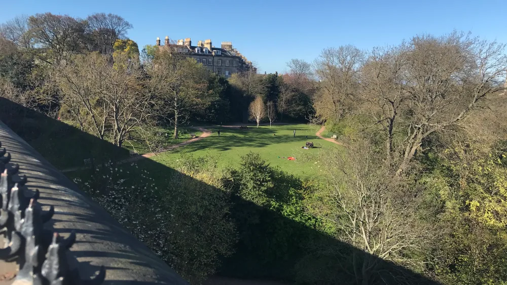 A green space in Edinburgh