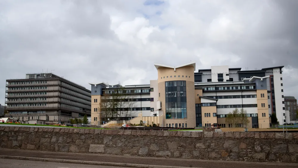 External view of Aberdeen Royal Infirmary