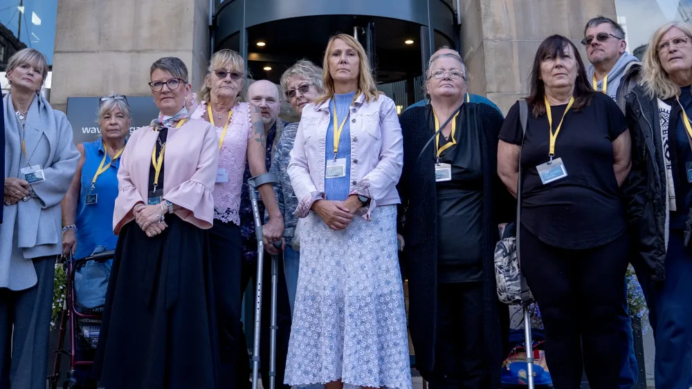 Eljamel Inquiry campaigners posing for a group photo