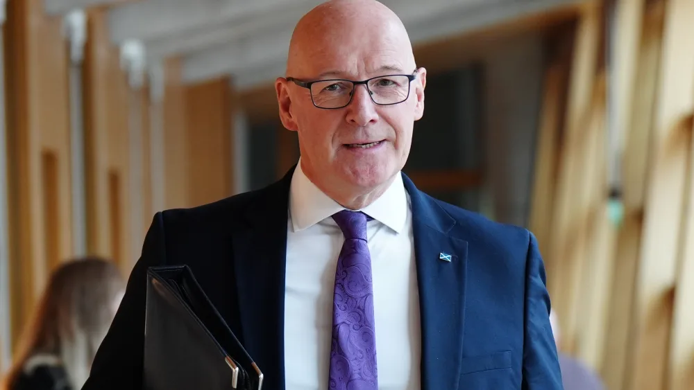 First Minister John Swinney announced the shake up in his Programme for Government in September. (Jane Barlow/PA)
