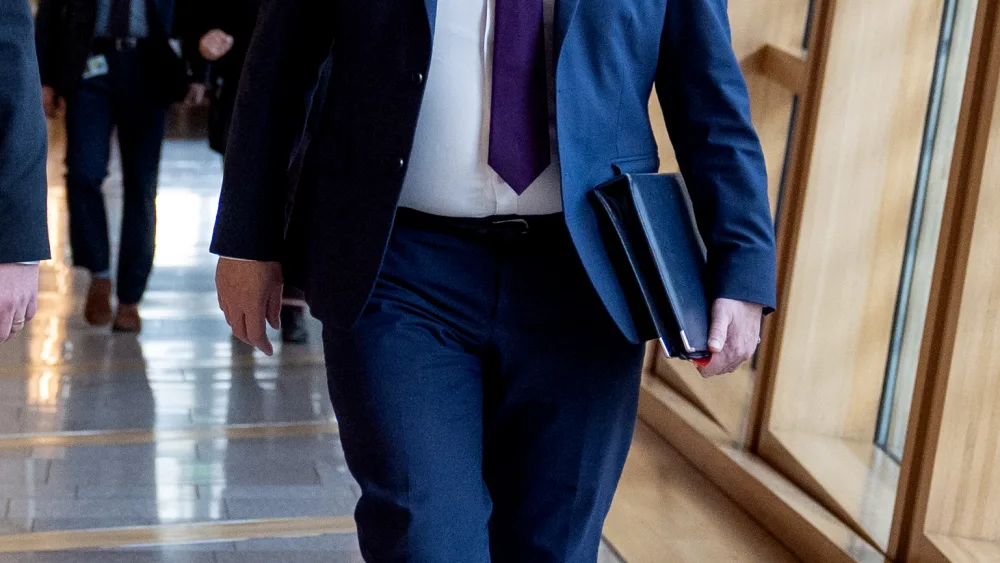 First Minister John Swinney