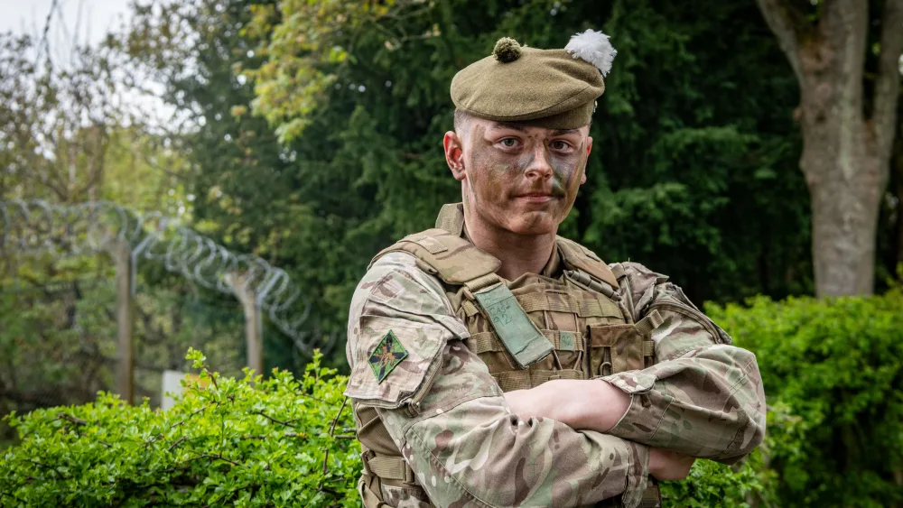 Fusilier Evan Slater