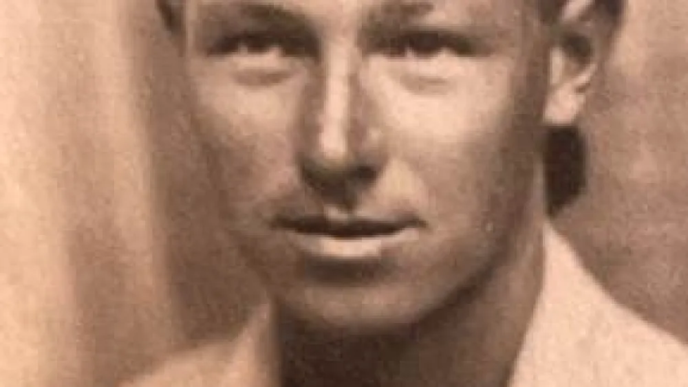 Gilbert Hamilton joined the army at the age of 20 on January 15 1941 (Crown copyright/PA)