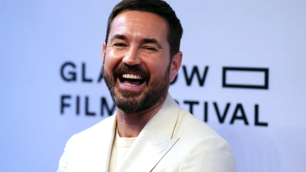 Martin Compston on the red carpet at the Glasgow Film Festival