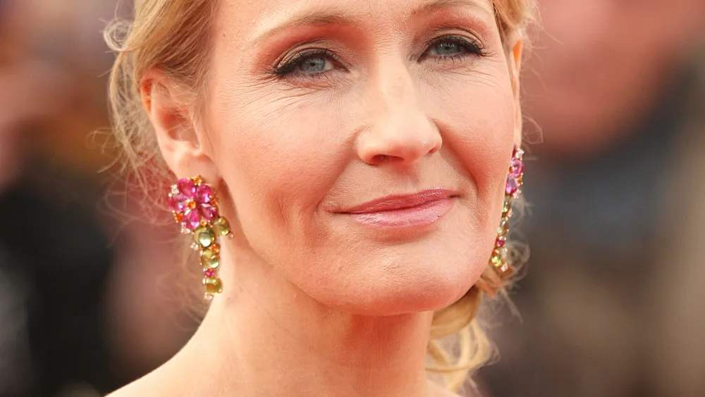 JK Rowling close-up