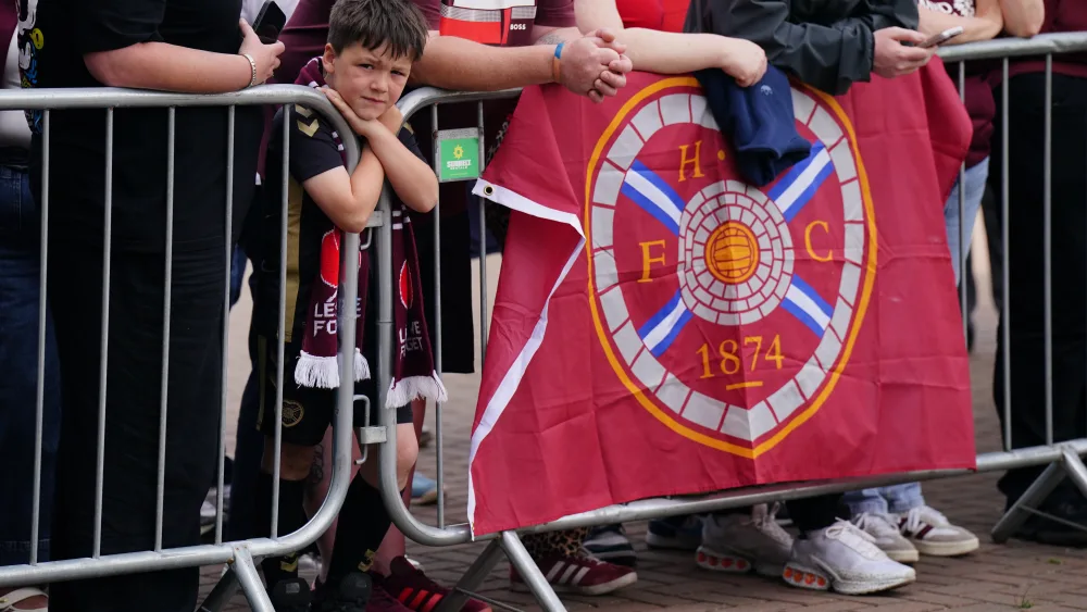 Heart of Midlothian fans