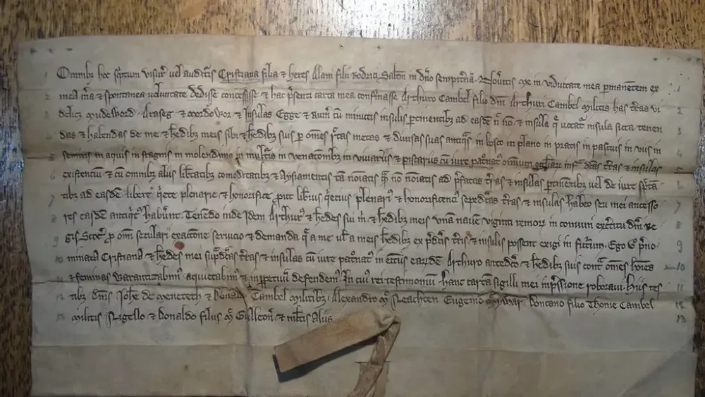 An ancient document