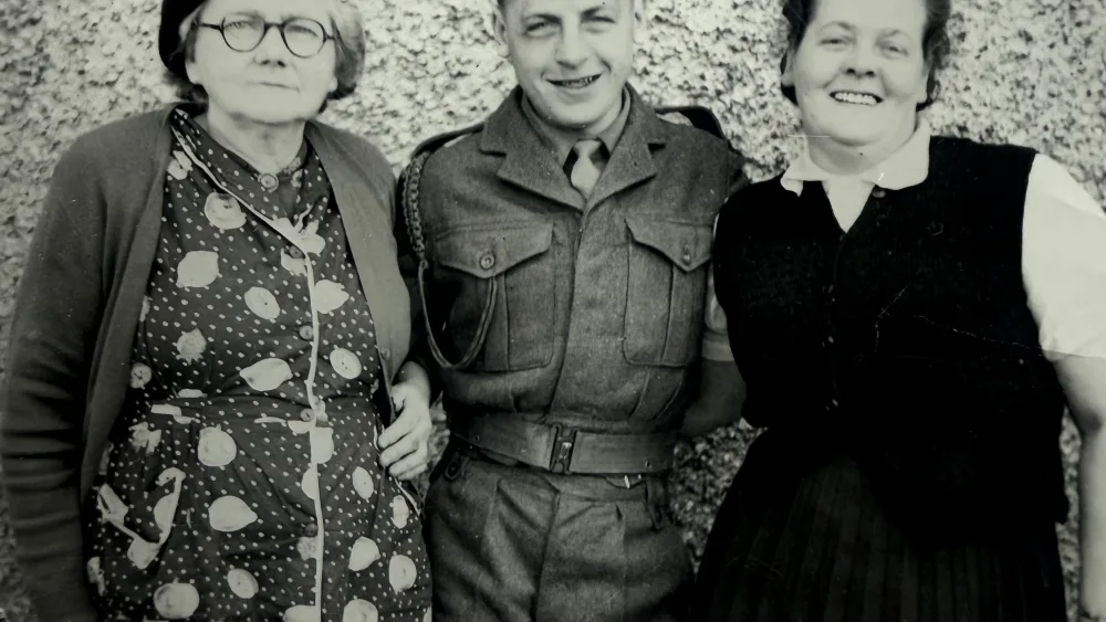 Photo of Ian Winship taken around 1956