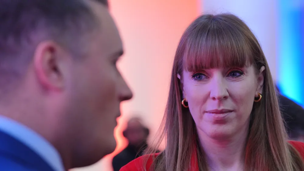 Angela Rayner with Wes Streeting