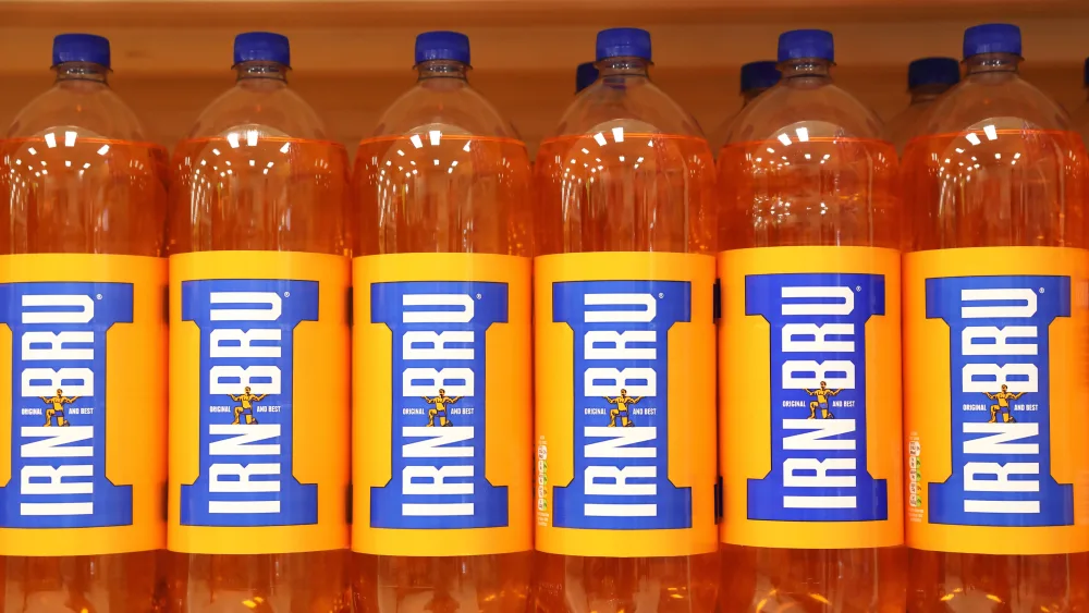 Irn-Bru bottles