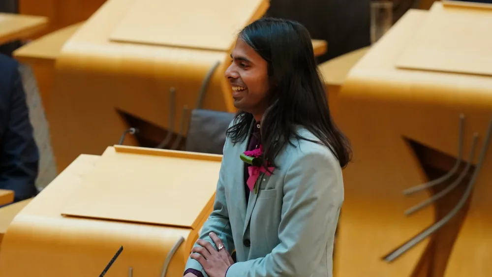 Q Manivannan in Holyrood