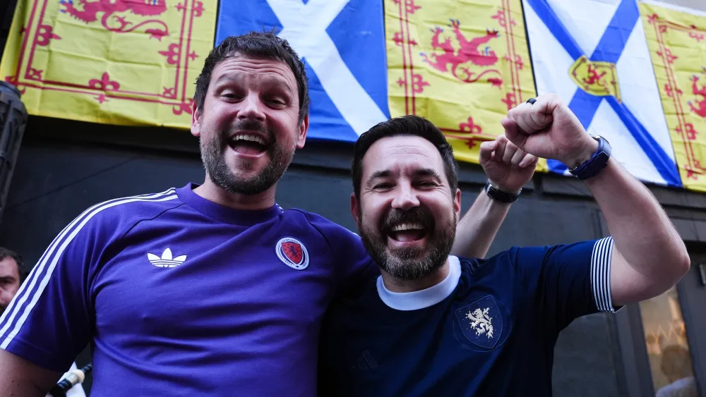 Martin Compston and Gordon Smart