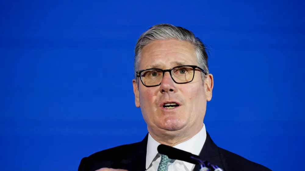 Headshot of Sir Keir Starmer speaking