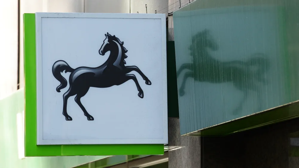 A sign for Lloyds Bank
