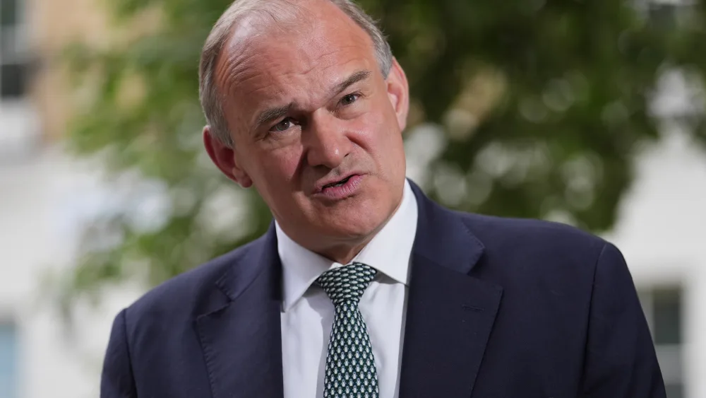 Liberal Democrat leader Sir Ed Davey