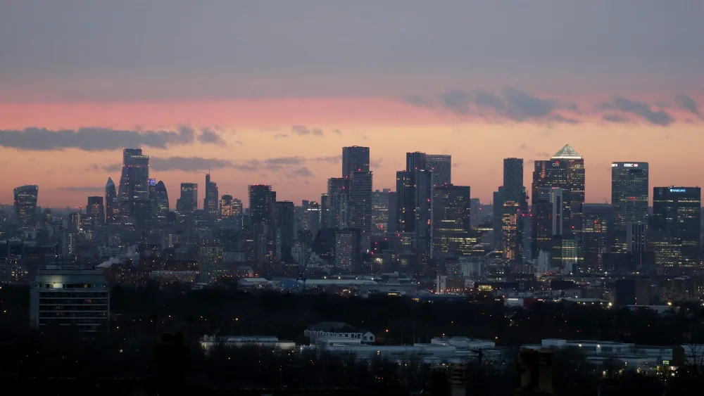 The London skyline