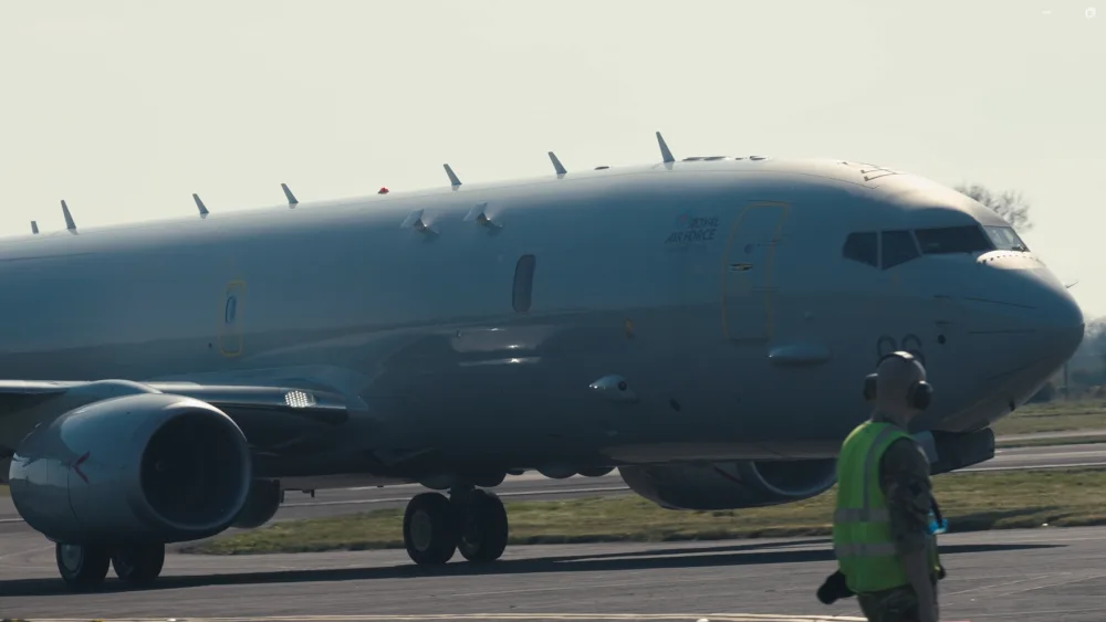 The RAF's P-8 Poseidon