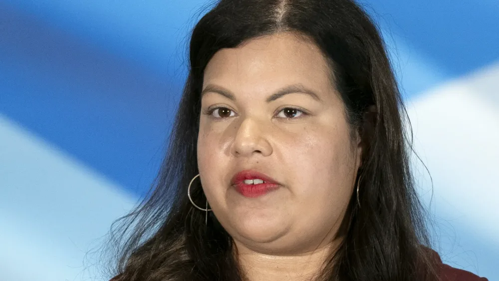 Headshot of Simita Kumar speaking