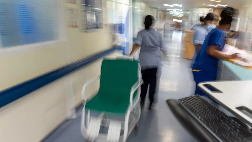 A hospital ward
