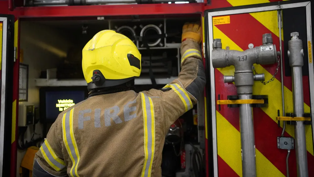 A firefighter