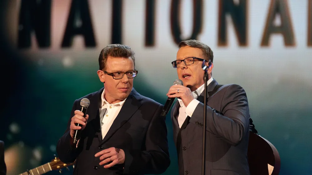 The Proclaimers on stage