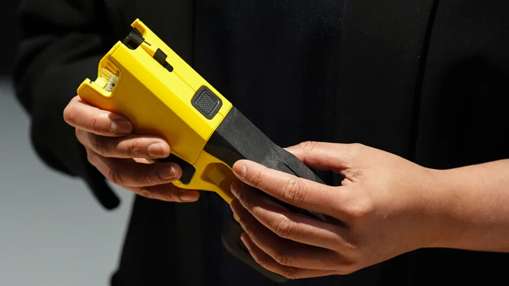 Only around 2,000 of Scotland’s police officers are trained in the use of Tasers – meaning the majority of officers do not have the devices. (Jacob King/PA)