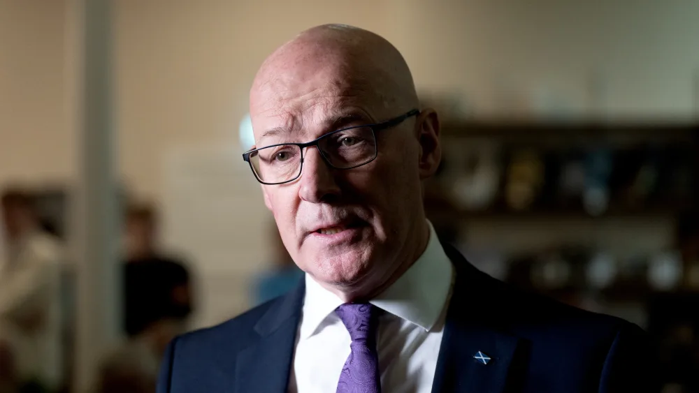 First Minister John Swinney
