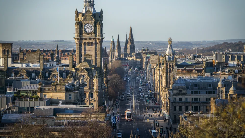 View of Edinburgh