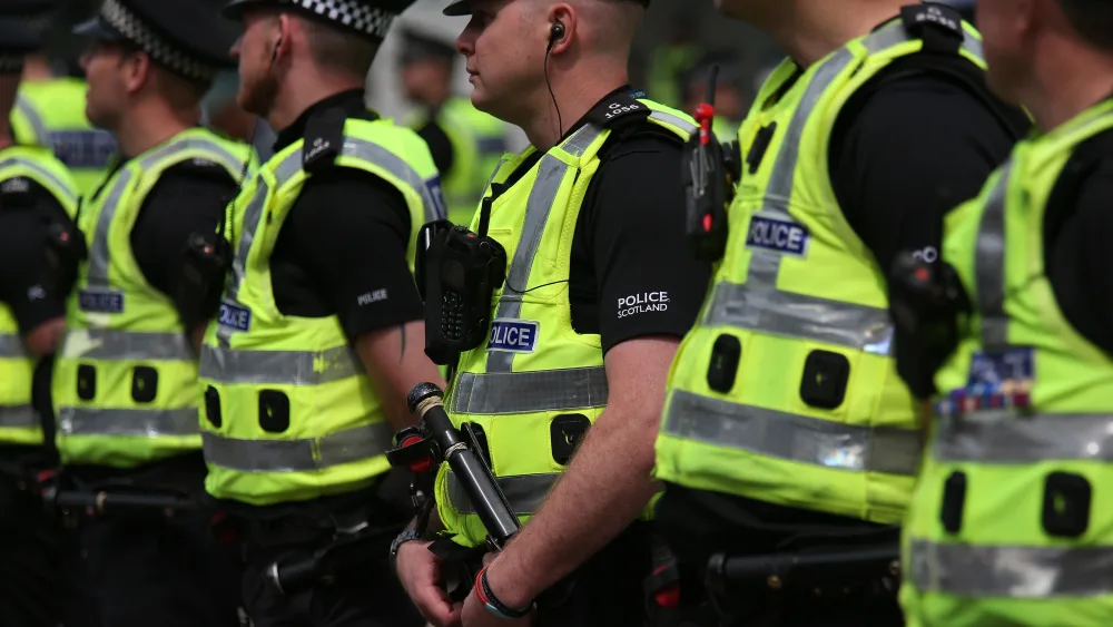 Police Scotland officers