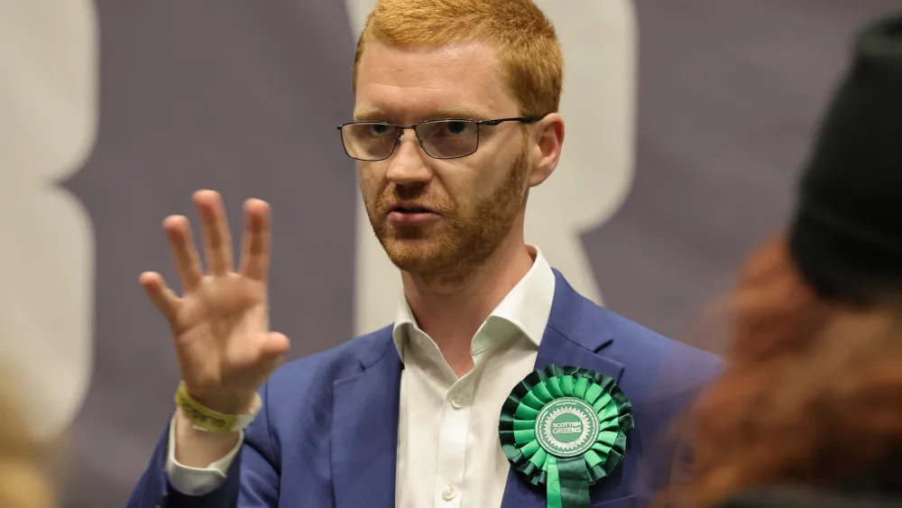 Scottish Greens co-leader Ross Greer
