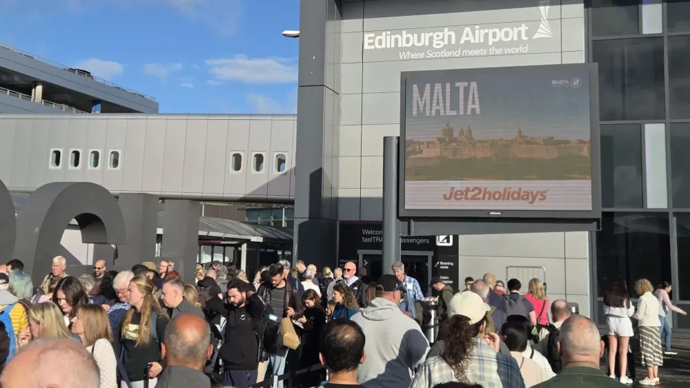 Edinburgh Airport security alert