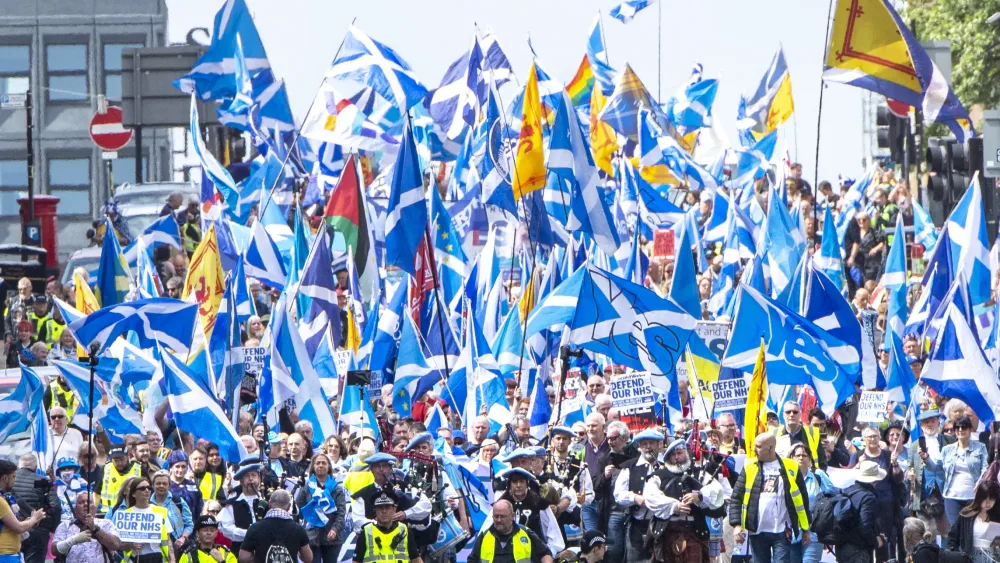 A Scottish independence march