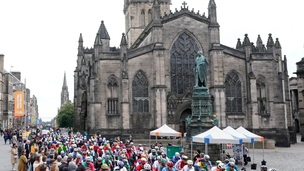 St Giles' Cathedral in Edinburgh