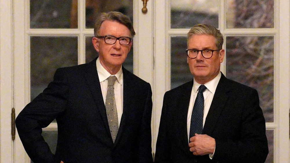 Lord Mandelson and Sir Keir Starmer