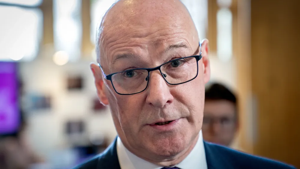 First Minister John Swinney rejected calls for political parties to be made subject to Freedom of Information laws. (Jane Barlow/PA)