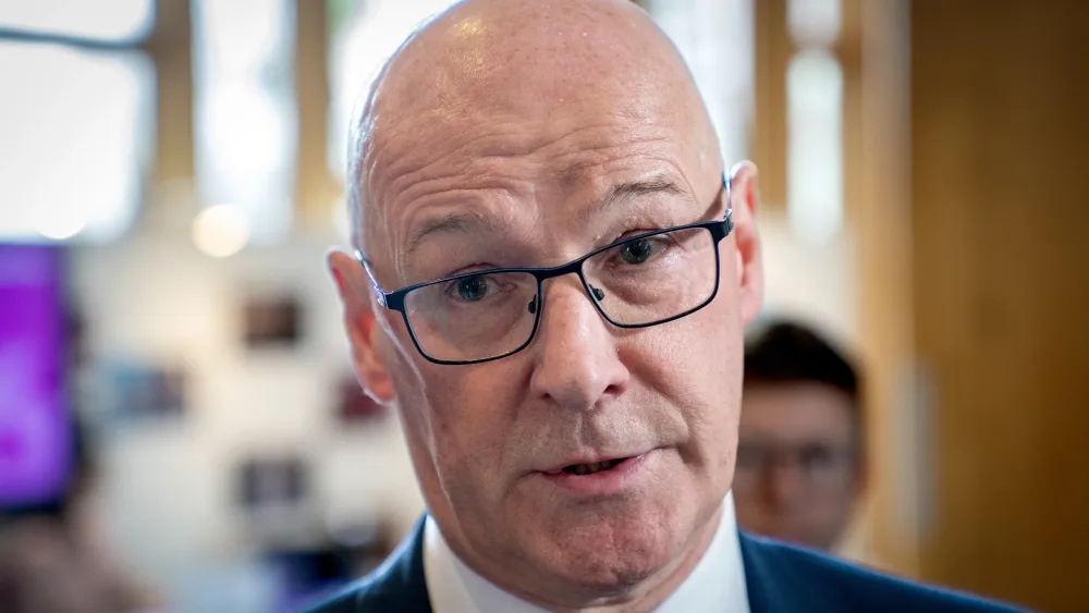 First Minister John Swinney