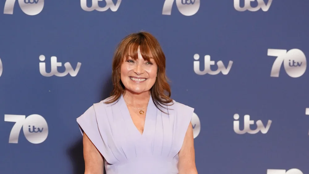 Lorraine Kelly attends the ITV 70th celebration event at the Guildhall in London