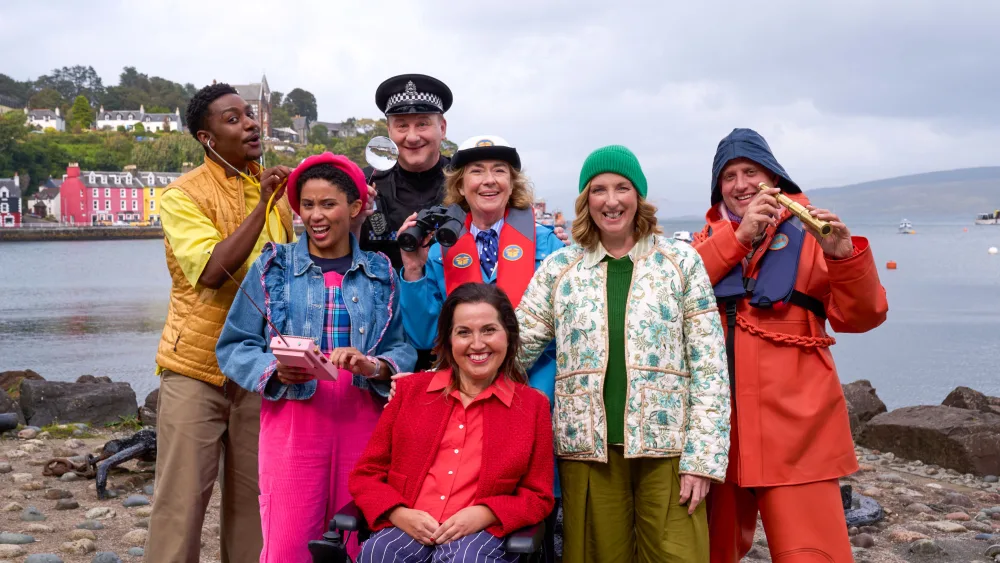 The cast of Balamory.