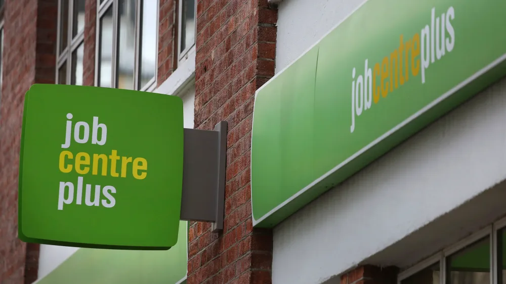 Job centre sign