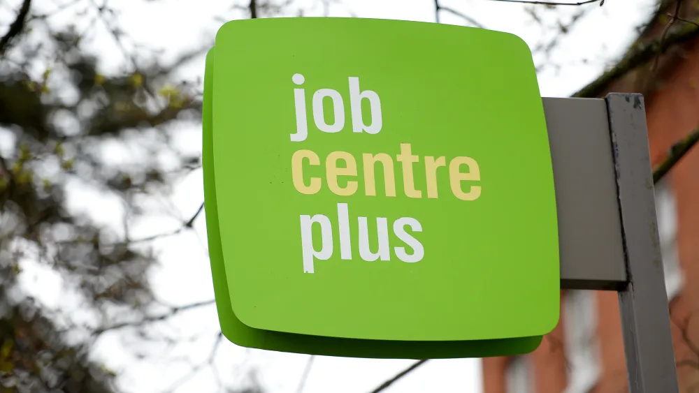 Job Centre sign