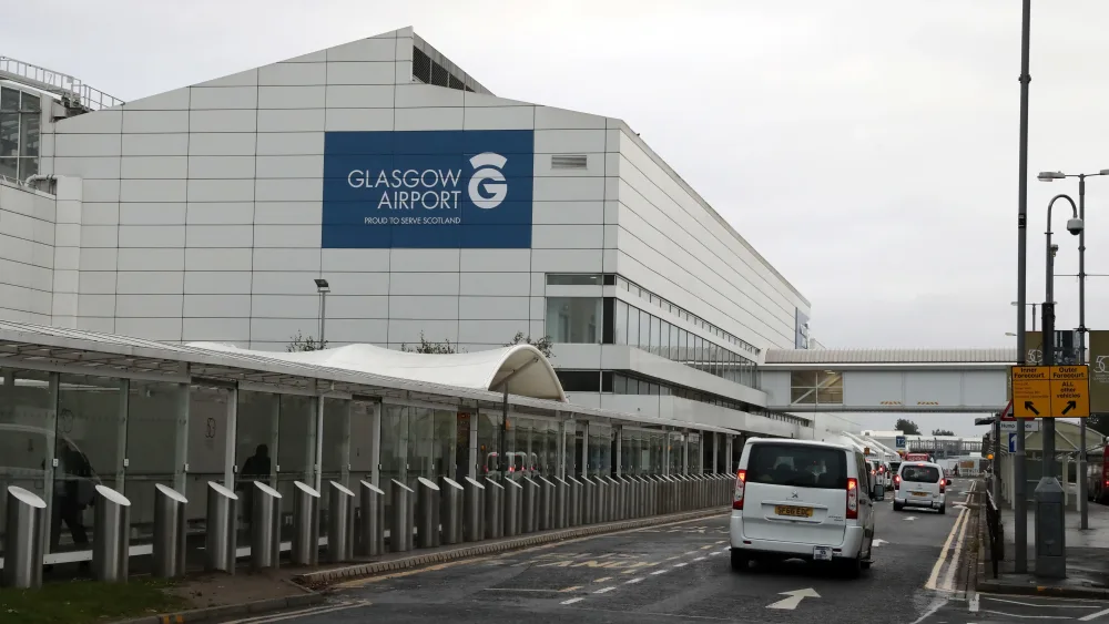 View of Glasgow Airport