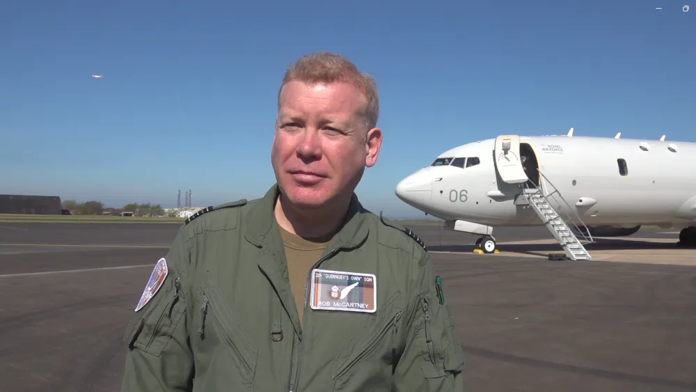 Wing Commander Rob McCartney